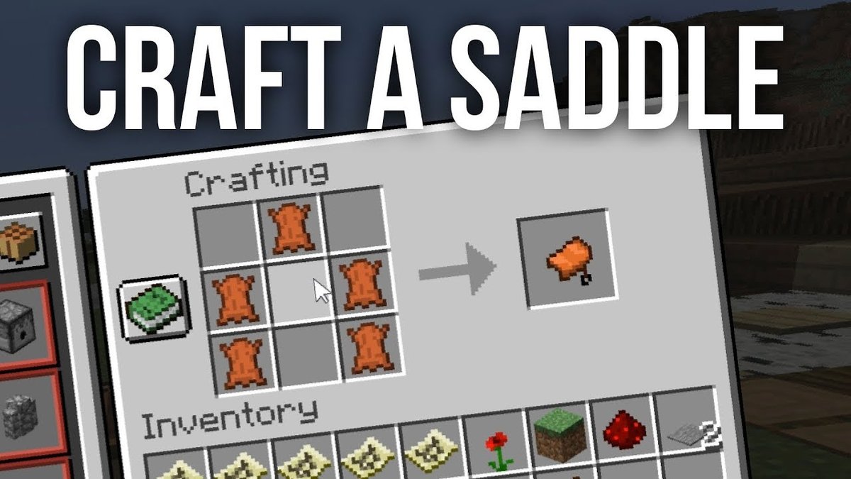 How to make a Saddle in Minecraft? Easy Guide