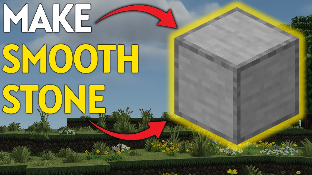 How To Make Smooth Stone In Minecraft?