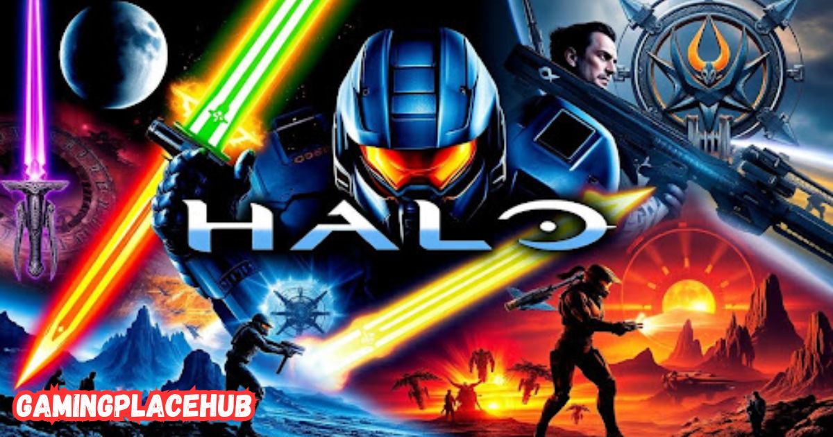 Halo (2003) Game Icons Banners: Epic Gaming Art