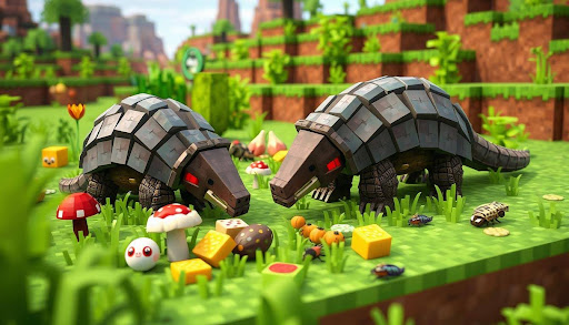 Minecraft Armadillos: What Do They Eat?