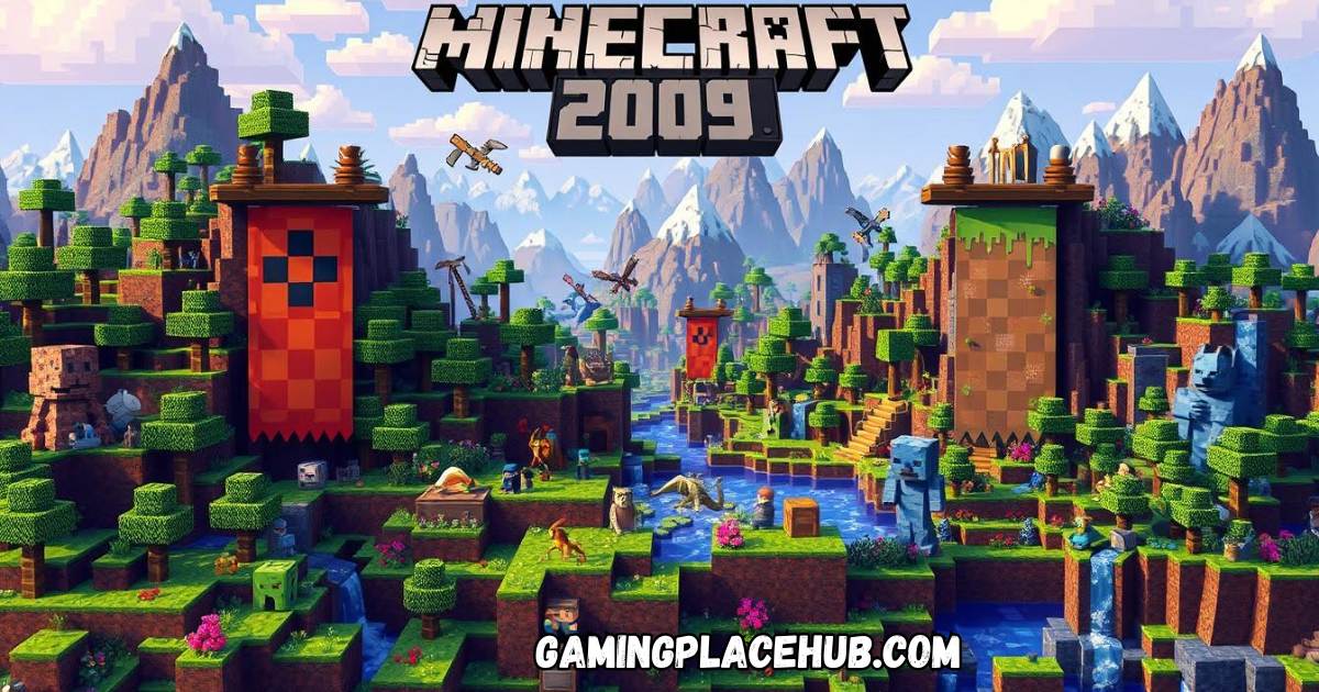 The World Of Minecraft (2009) Game Icons and Banners