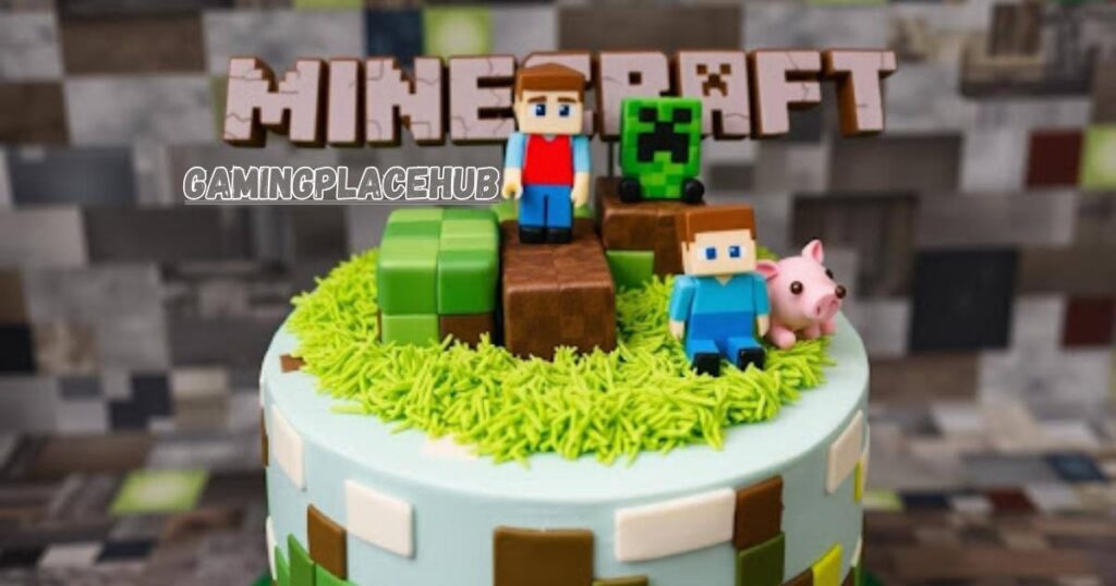 Personalized Minecraft Cake Toppers
